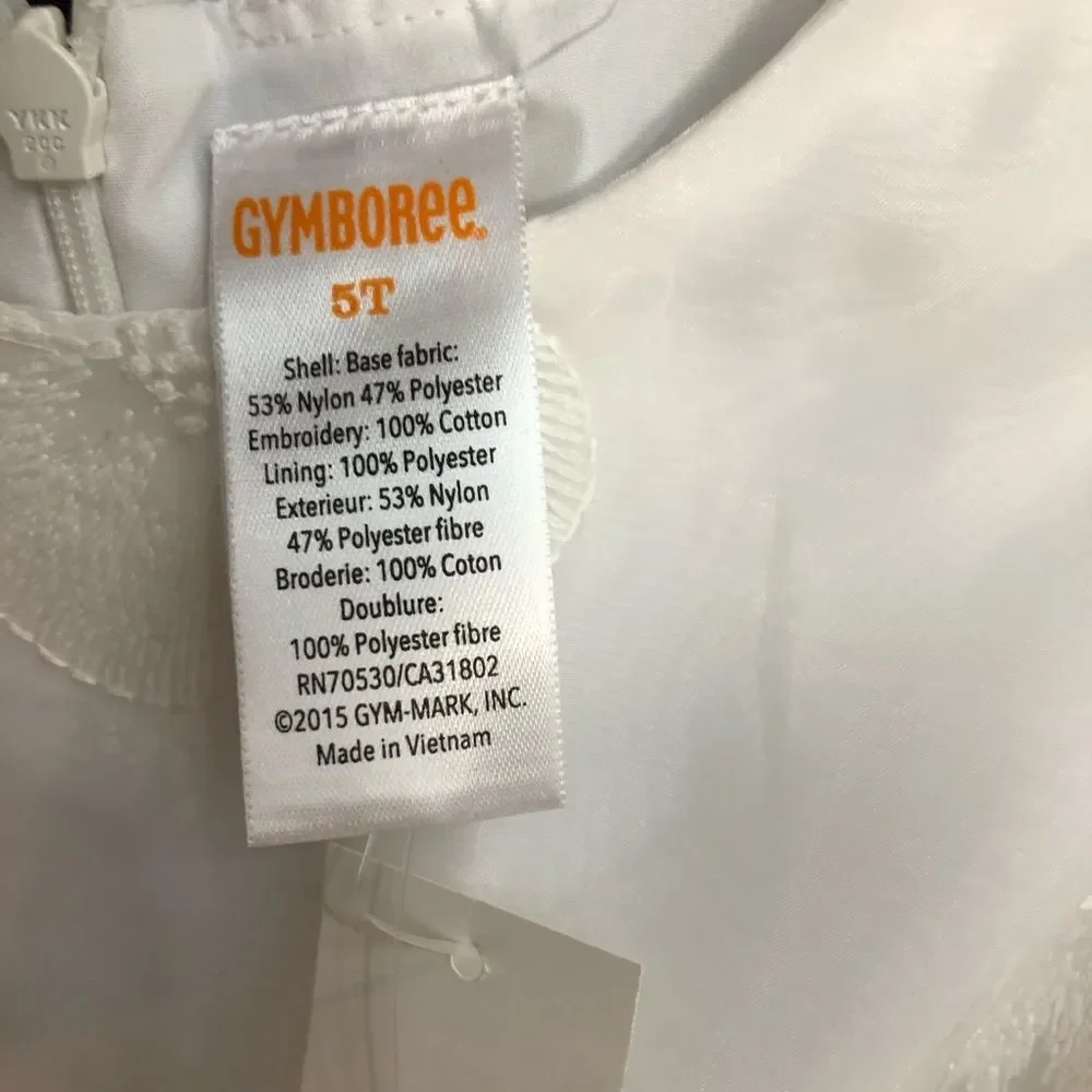 NWT Gymboree formal white dress